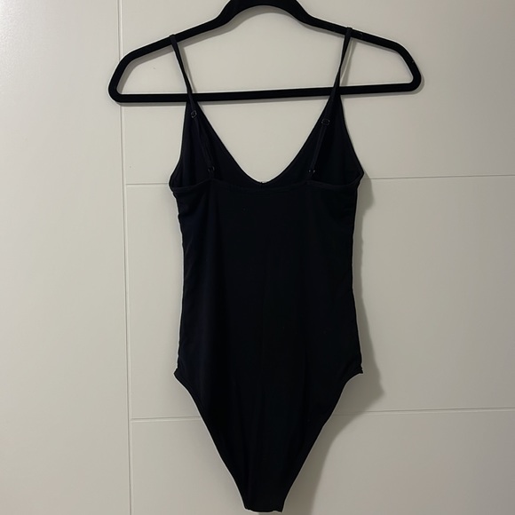 Black ribbed bodysuit Talula - Picture 2 of 4